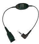 JABRA Link Hook Quick disconnect (QD) to 3.5 mm Adapter for iPhones & Blackberry (8800-00-87)